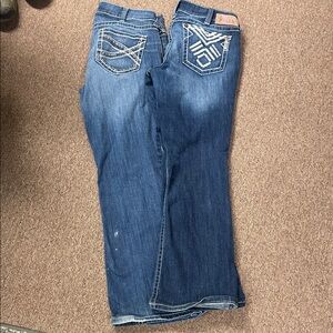 Ariat Women's Dark Blue Boot Cut Jeans